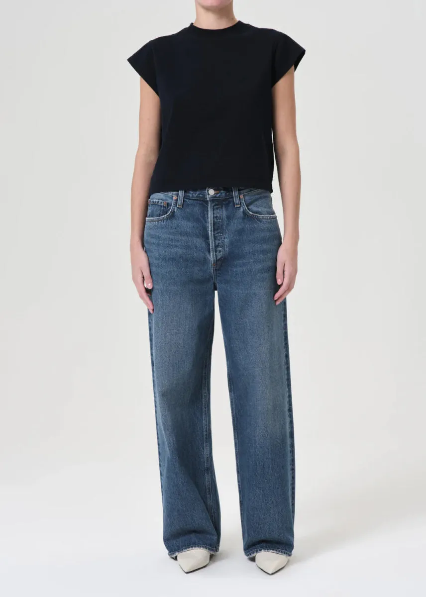 AGOLDE LOW SLUNG BAGGY IN ESSENCE Jeans