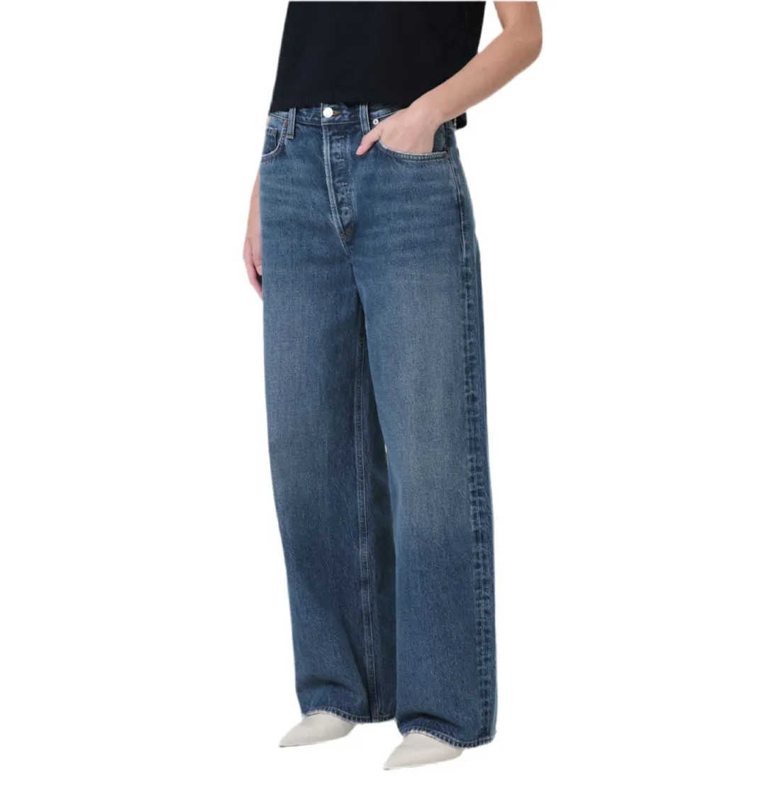 AGOLDE LOW SLUNG BAGGY IN ESSENCE Jeans