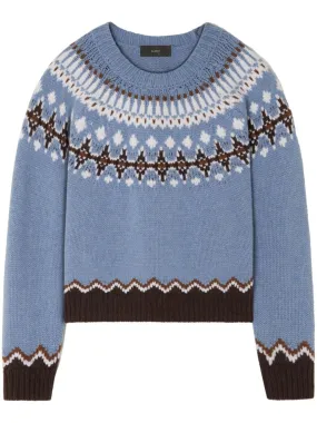 Alanui Sweaters Clear Blue