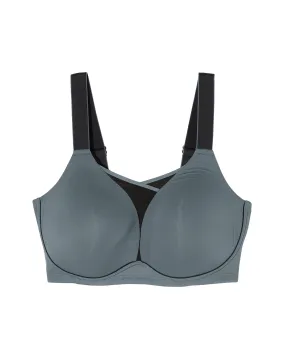 Aral Cooling Sports Bra | Charcoal Grey