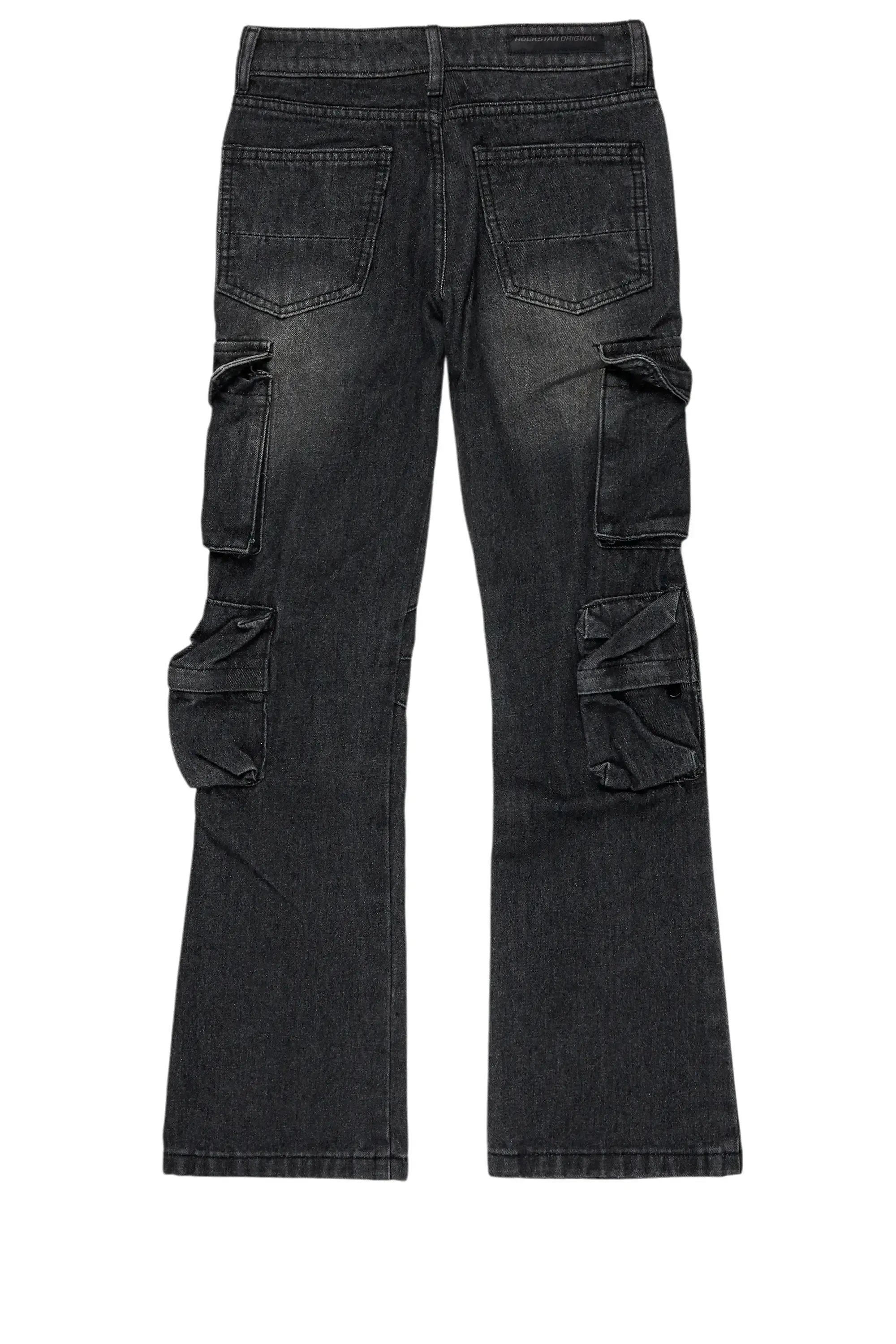 Boys Cortie Black Baggy Fit Jean