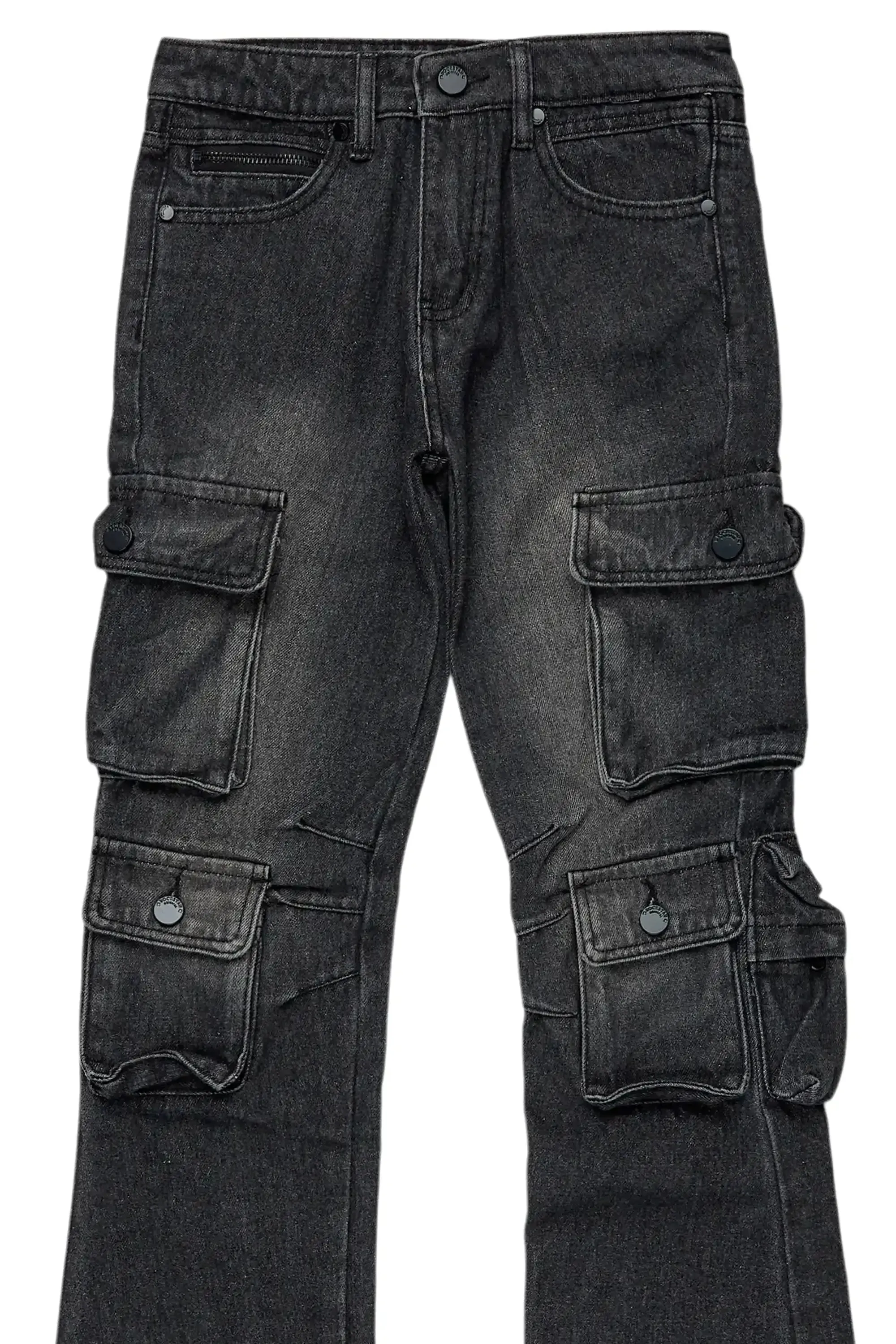 Boys Cortie Black Baggy Fit Jean