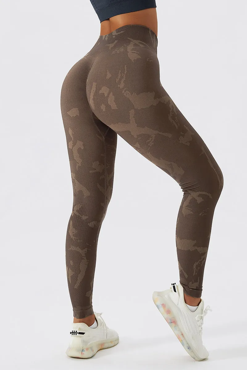 Camo Scrunch Bum Leggings