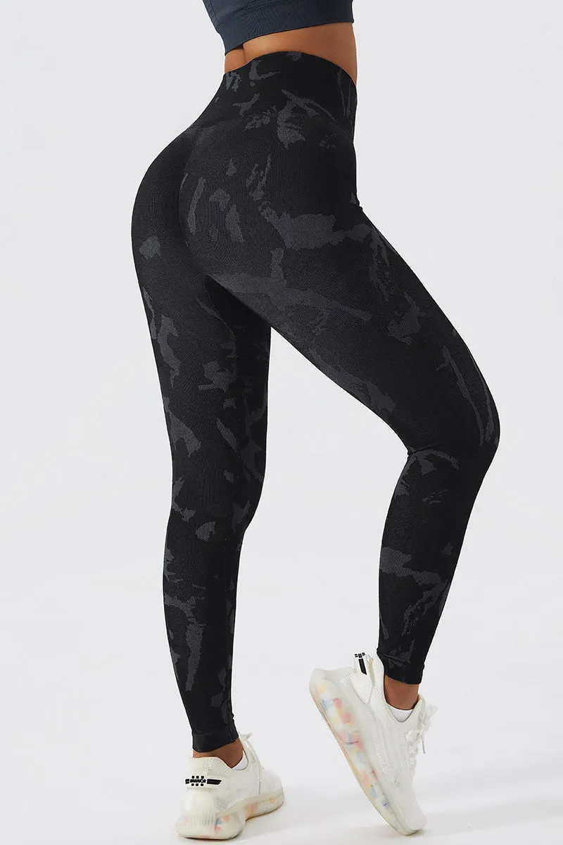 Camo Scrunch Bum Leggings