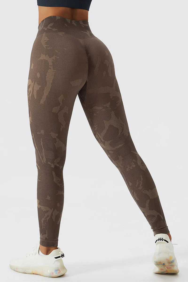 Camo Scrunch Bum Leggings