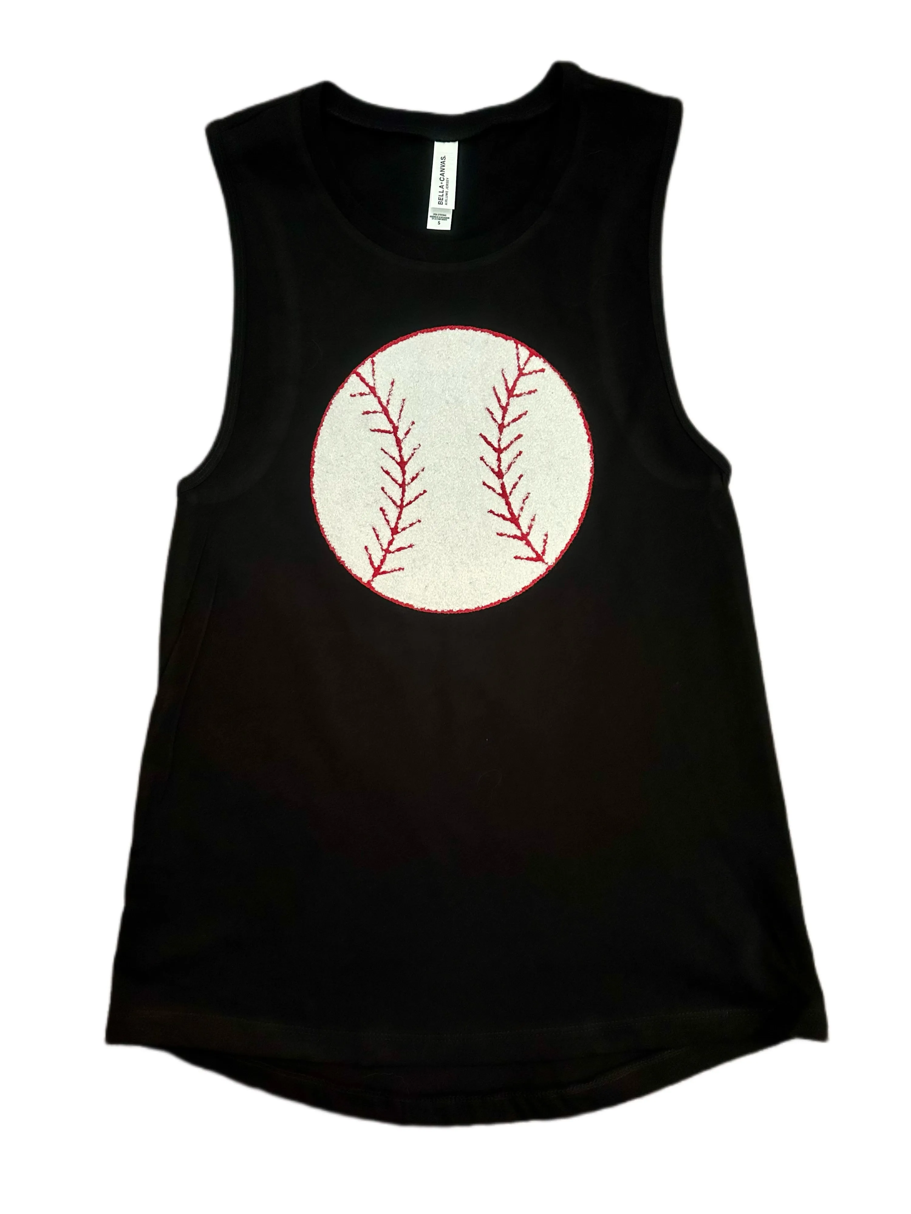 Chenille Patch Baseball Tanks