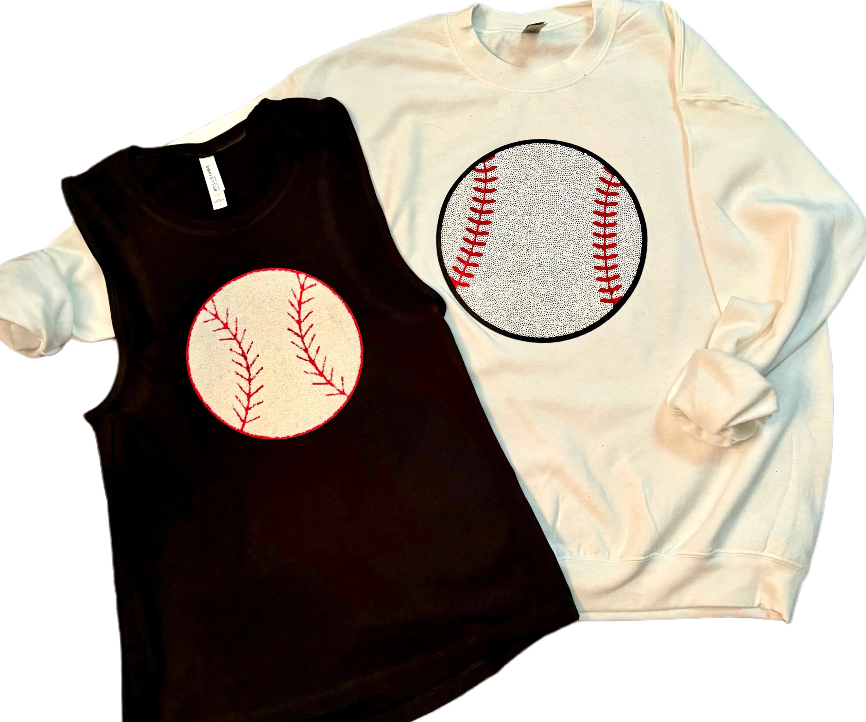 Chenille Patch Baseball Tanks