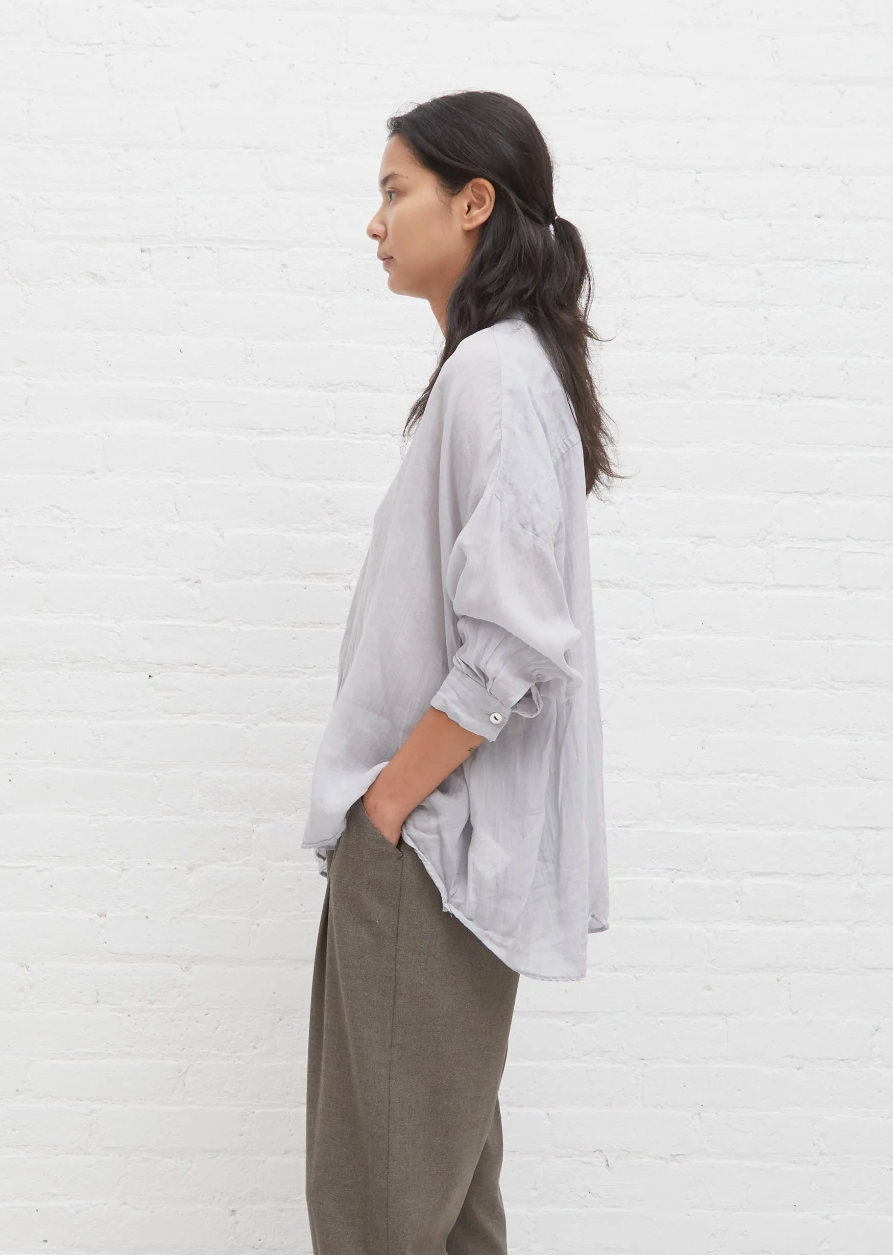 Classic Blouse — Grey