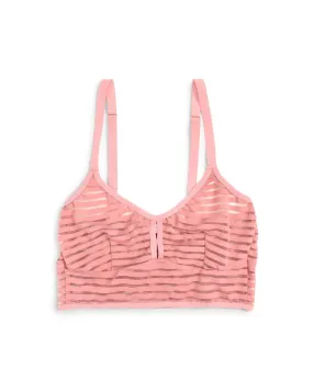 Classic Bralette - Pink Shadow