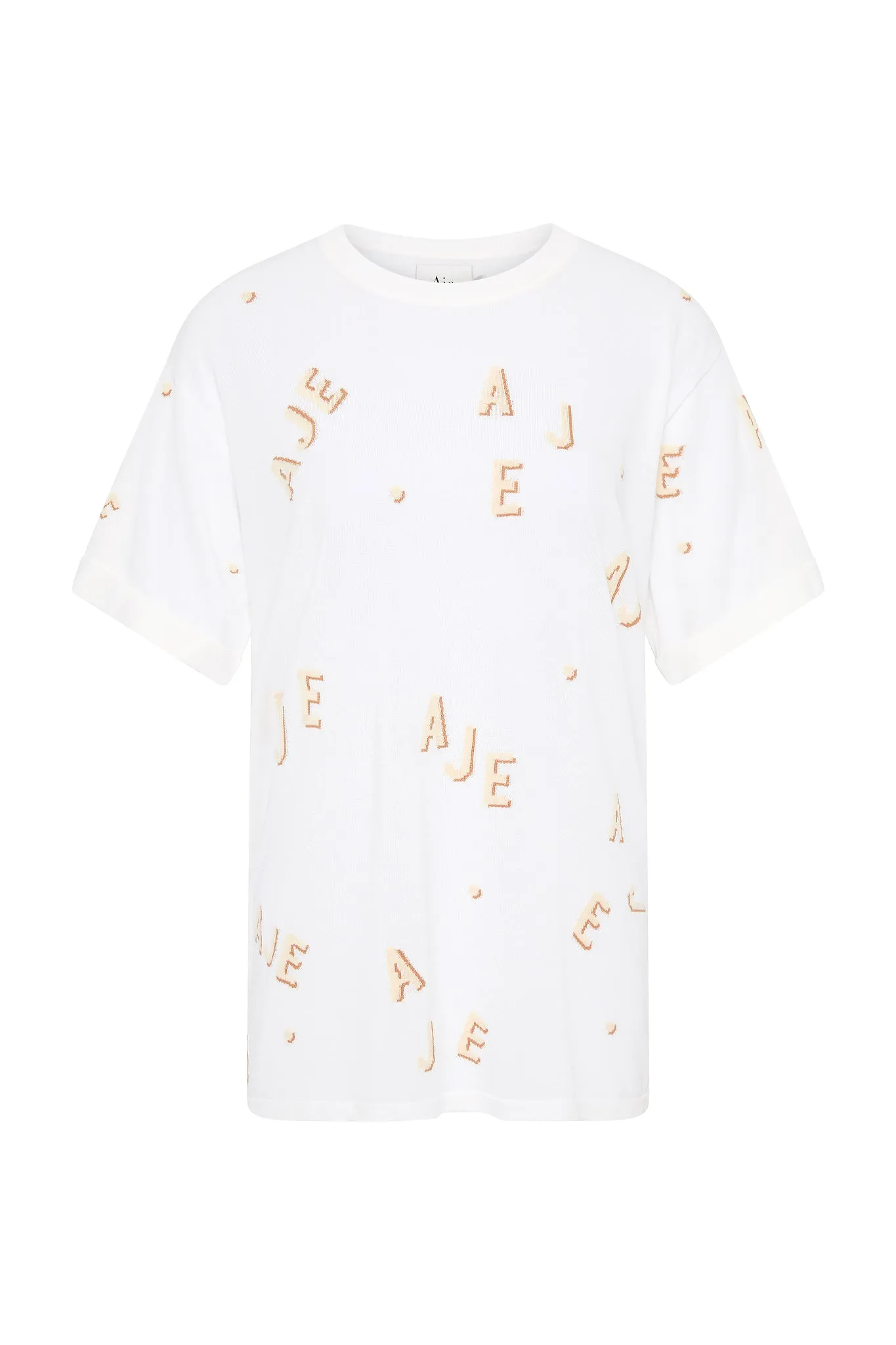 Decora Logo Sprinkle Knit Tee