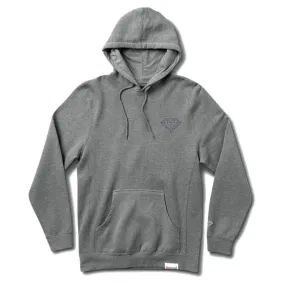 Diamond Supply Co Brilliant Core Hoodie Gunmetal Heather