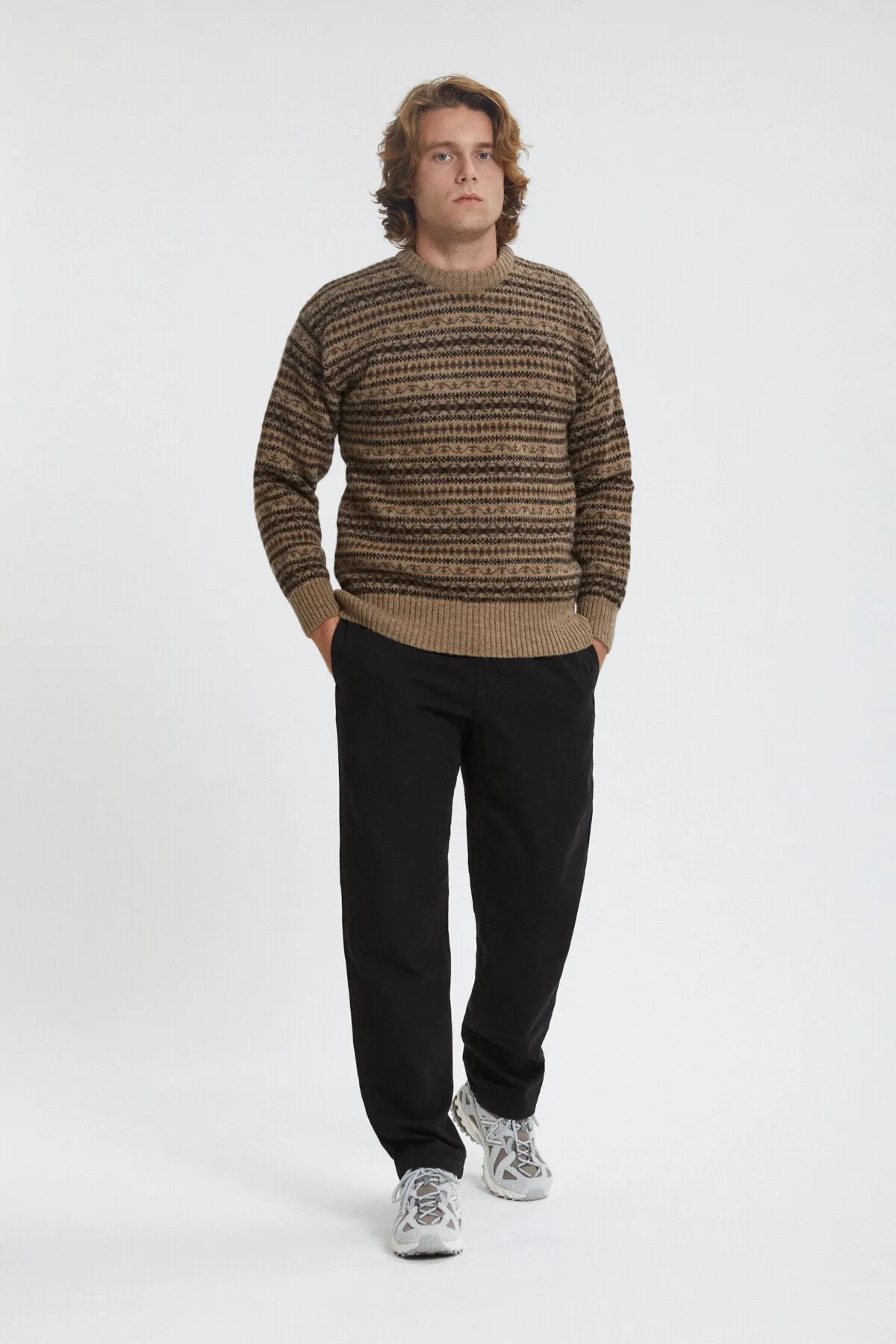 FAIRISLE CREWNECK SWEATER