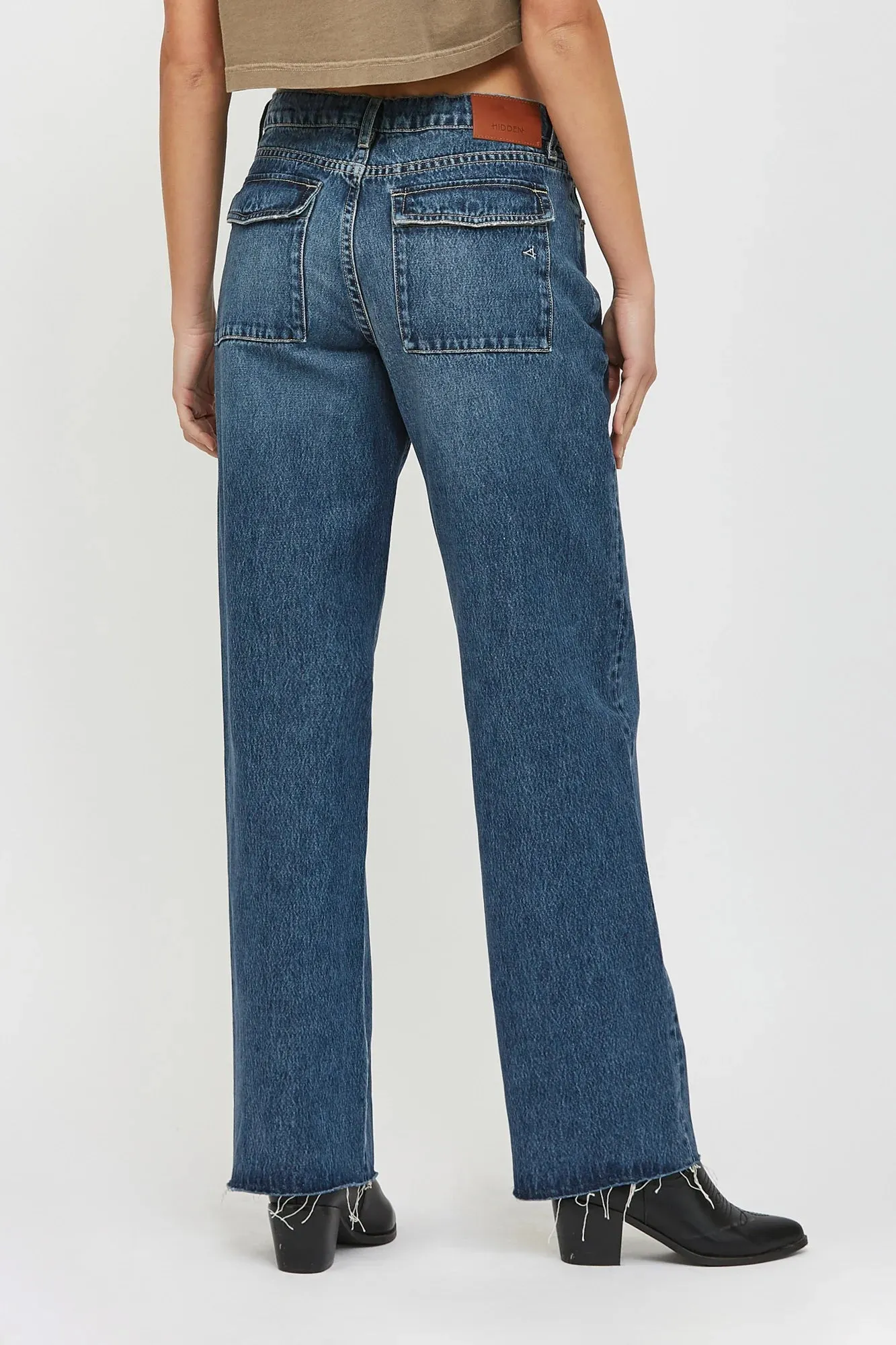 Hidden Jeans - Baggy Fit High Rise Jean