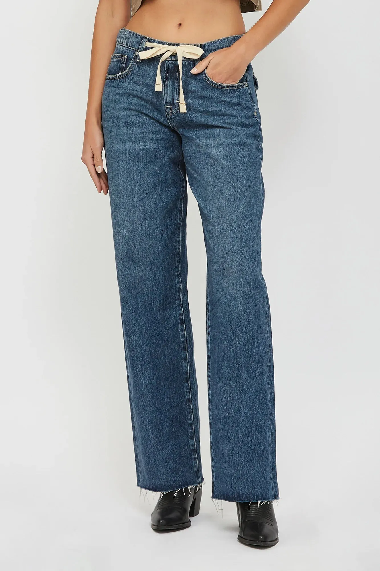 Hidden Jeans - Baggy Fit High Rise Jean