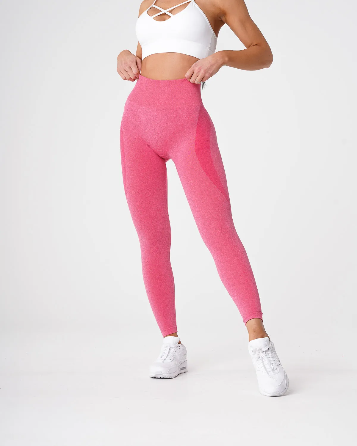 Hot Pink Contour Seamless Leggings