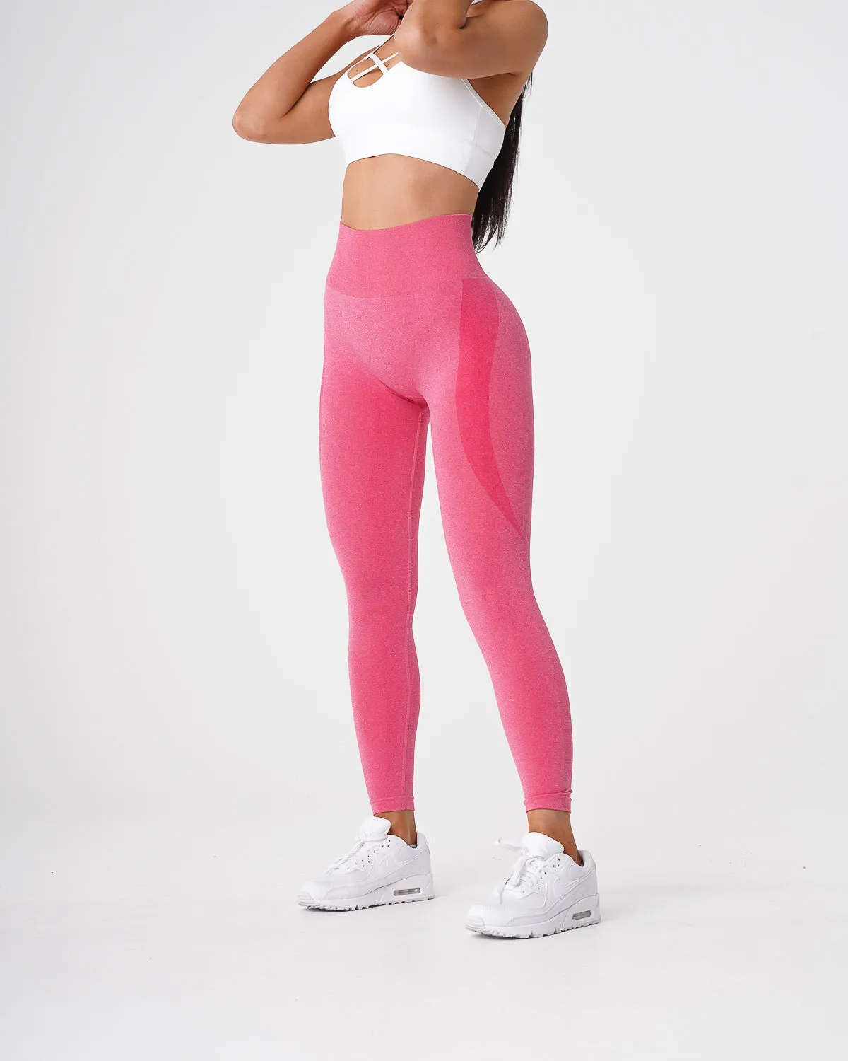 Hot Pink Contour Seamless Leggings