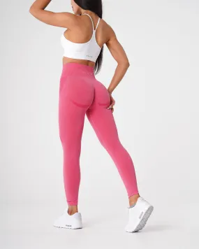 Hot Pink Contour Seamless Leggings