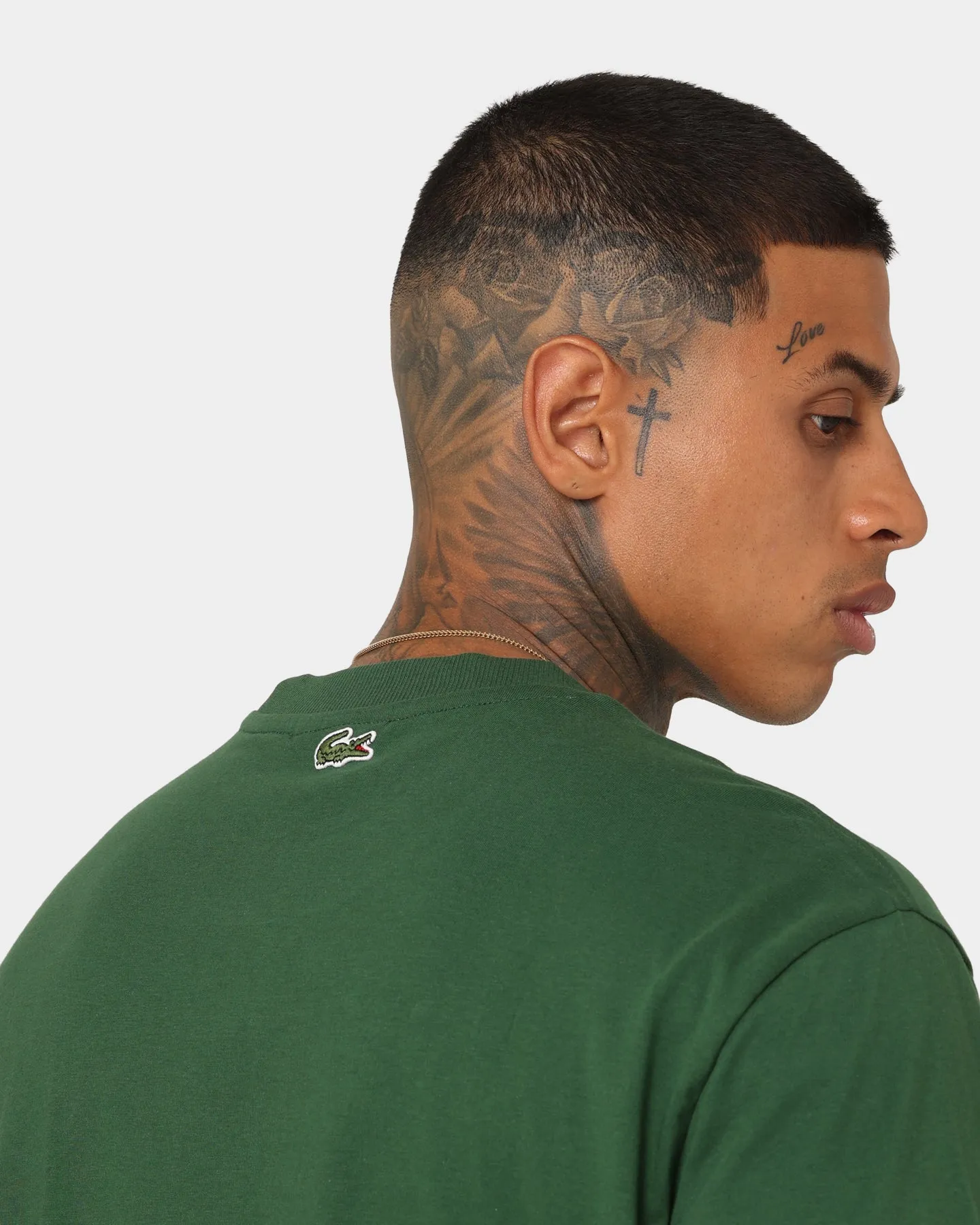 Lacoste Monogram Logo T-Shirt Green