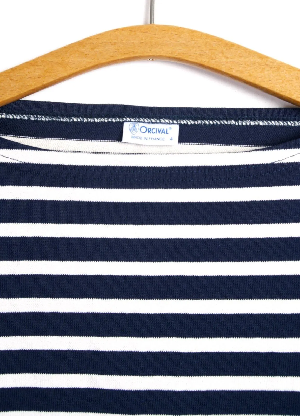 MARINE NATIONALE | Striped T-shirt | Marine Ecru