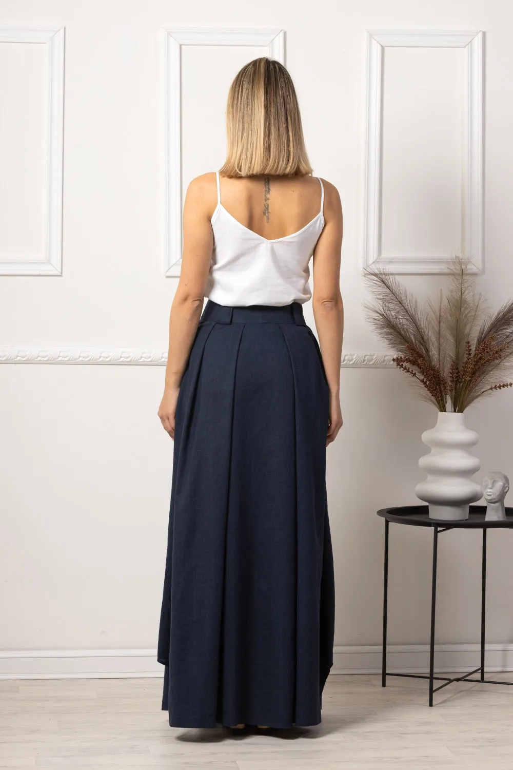 Minimalist Long Bohemian Skirt