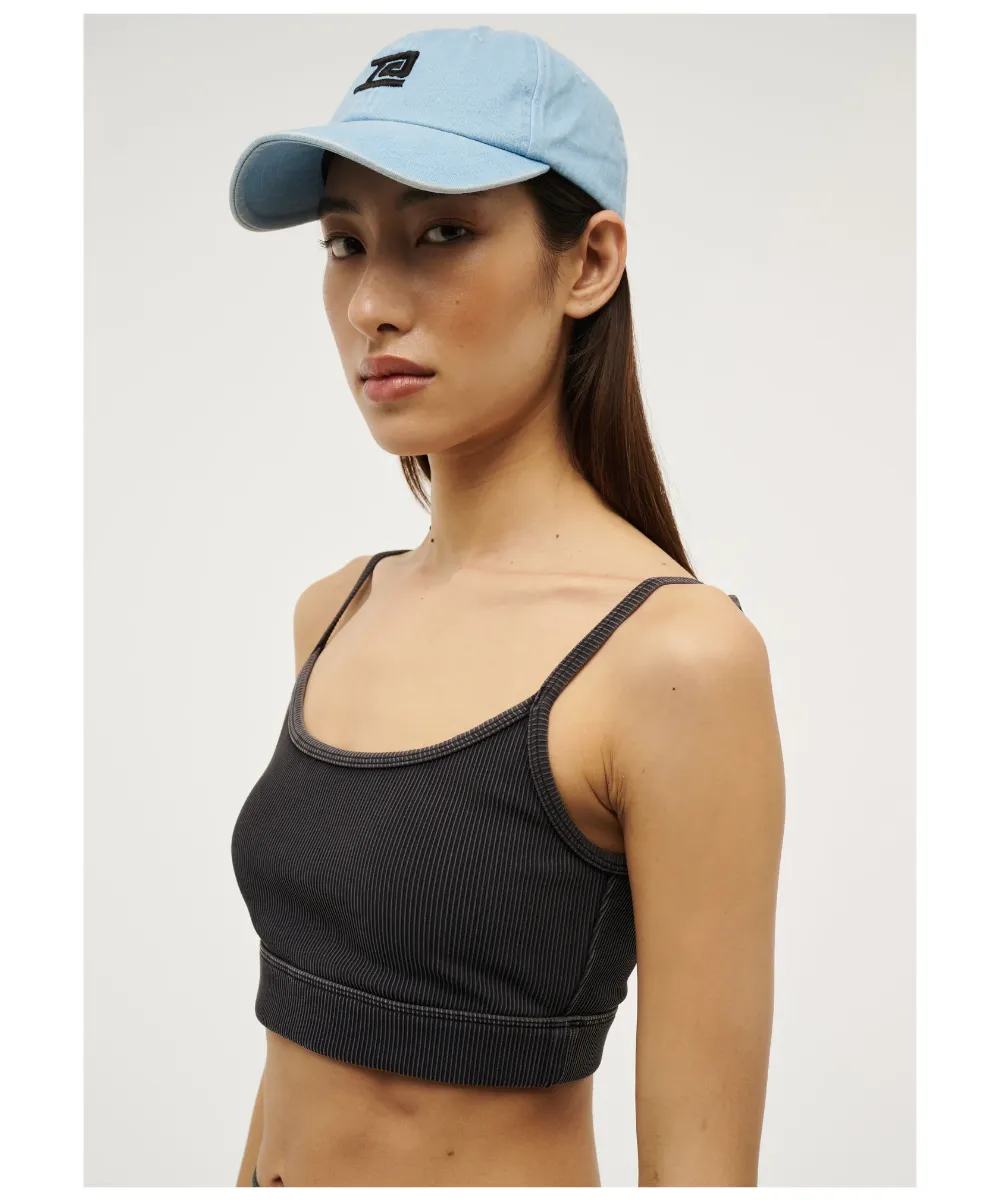 P.E Nation Actualise Sports Bra (Washed Black)