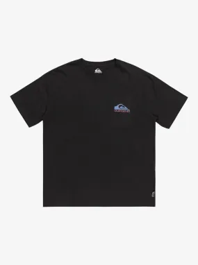 QUIKSILVER TAKEUSBACKLOGO  TEES