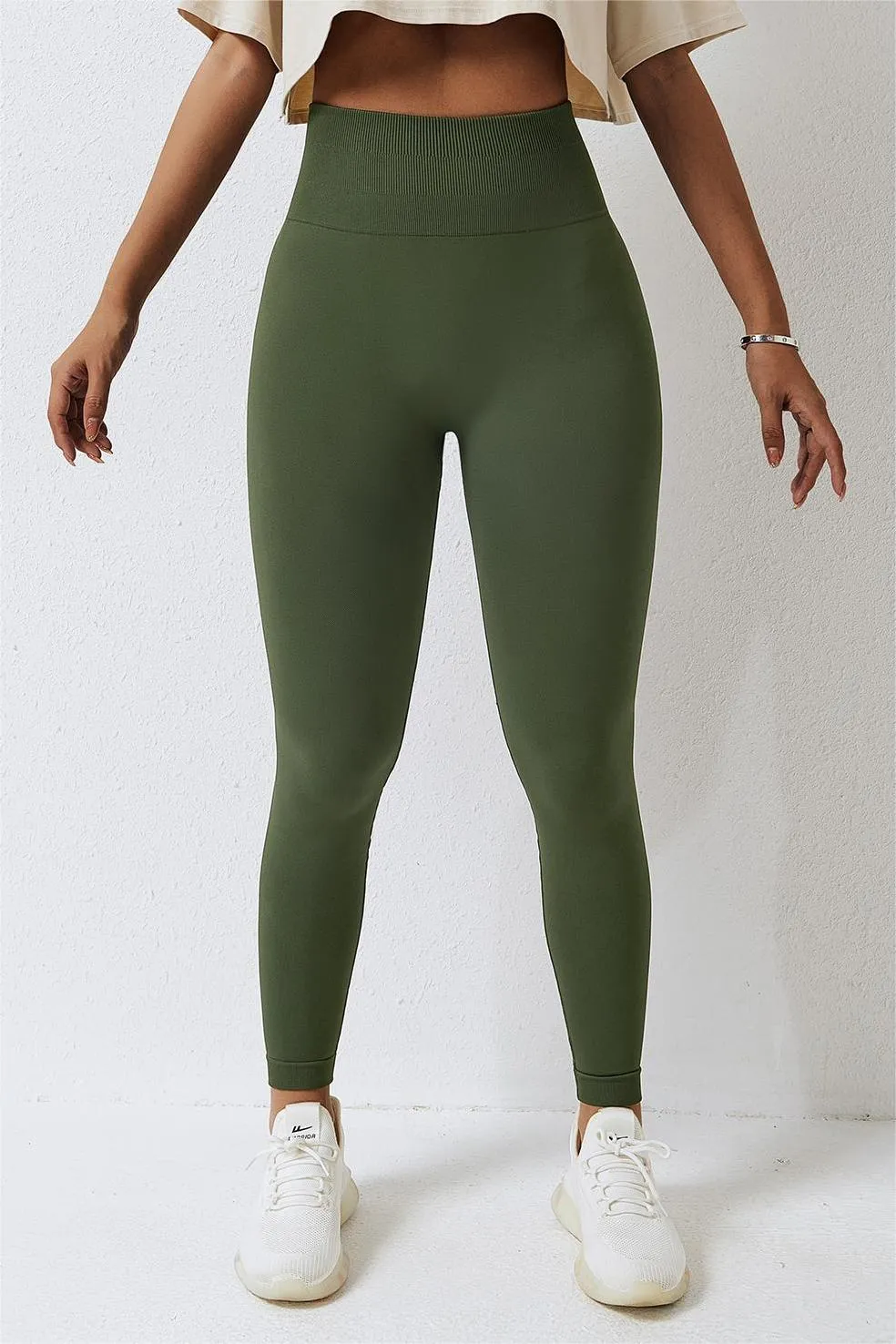 Seamless High-Waist Scrunch Leggings