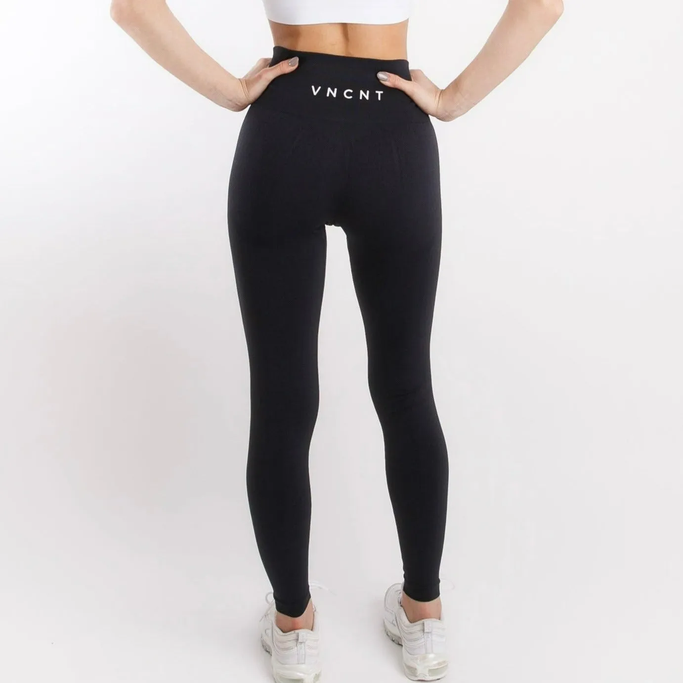 Seamless Shape Leggings- Black