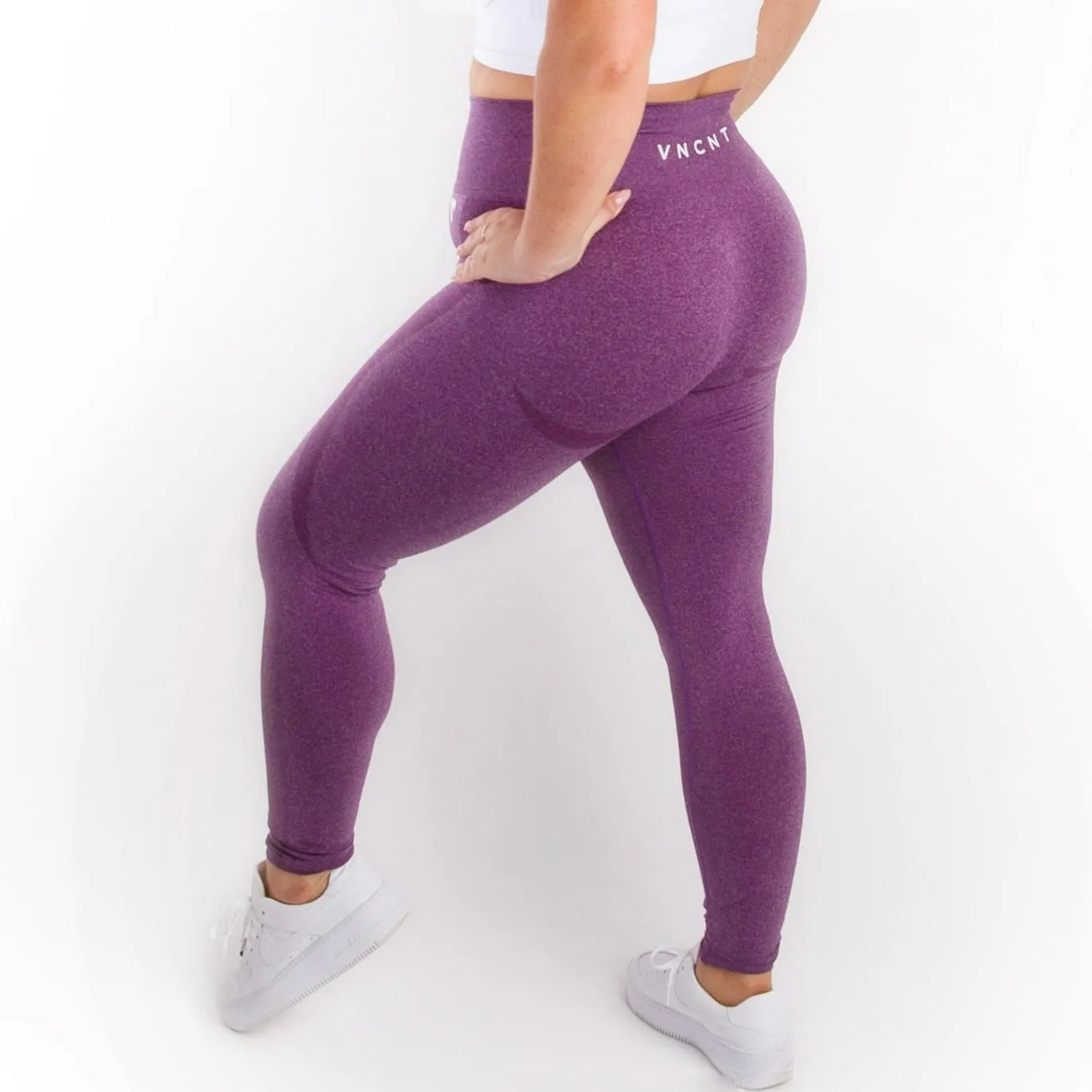 Seamless Shape Leggings- Plum