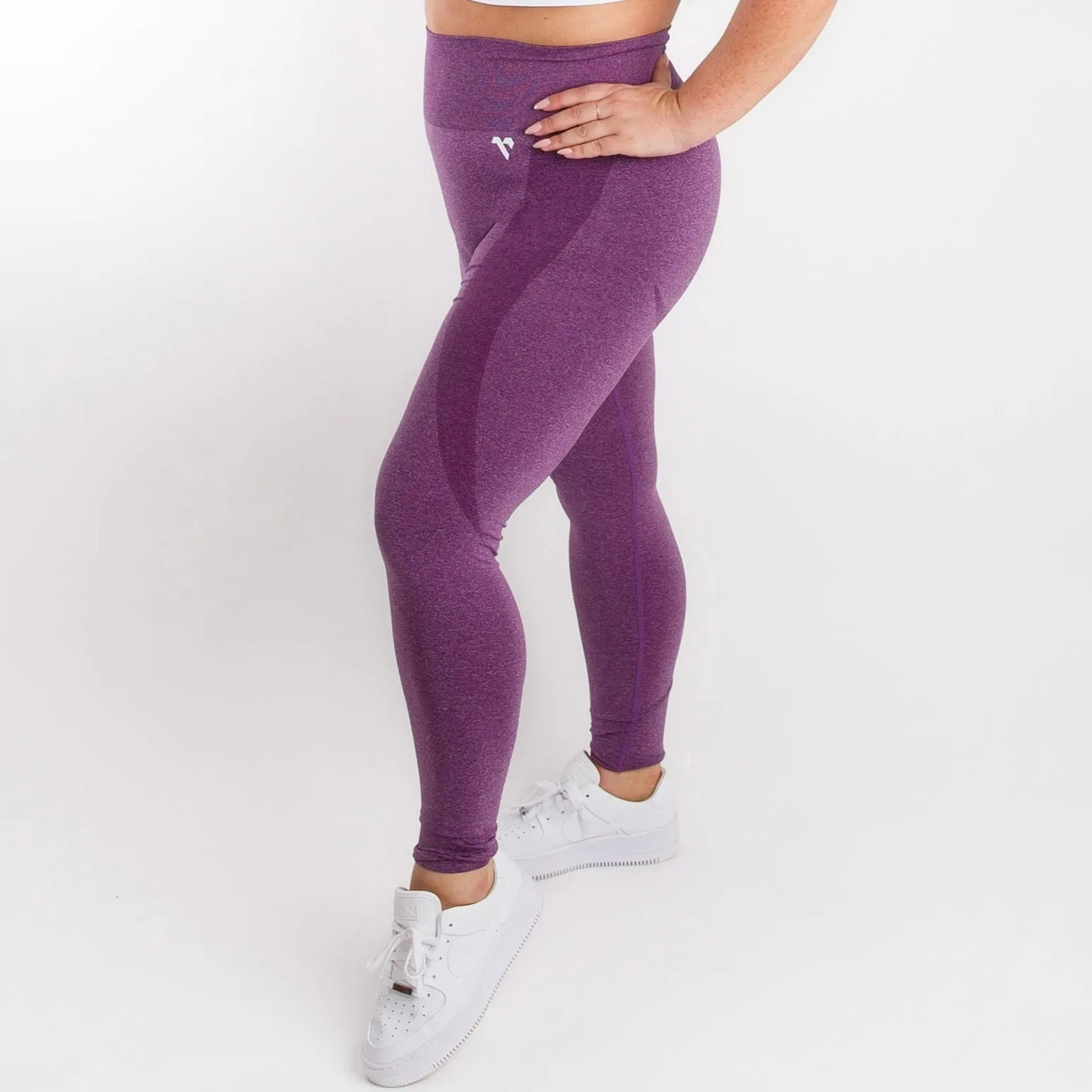 Seamless Shape Leggings- Plum