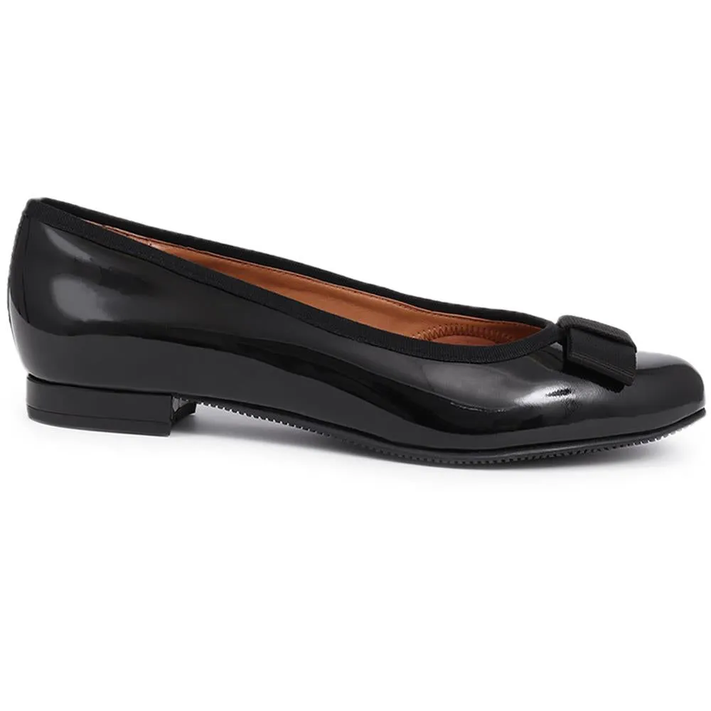 SoleilWide Leather Ballet Pumps - SOLEILWIDE / 325 773