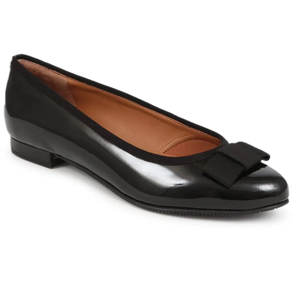 SoleilWide Leather Ballet Pumps - SOLEILWIDE / 325 773