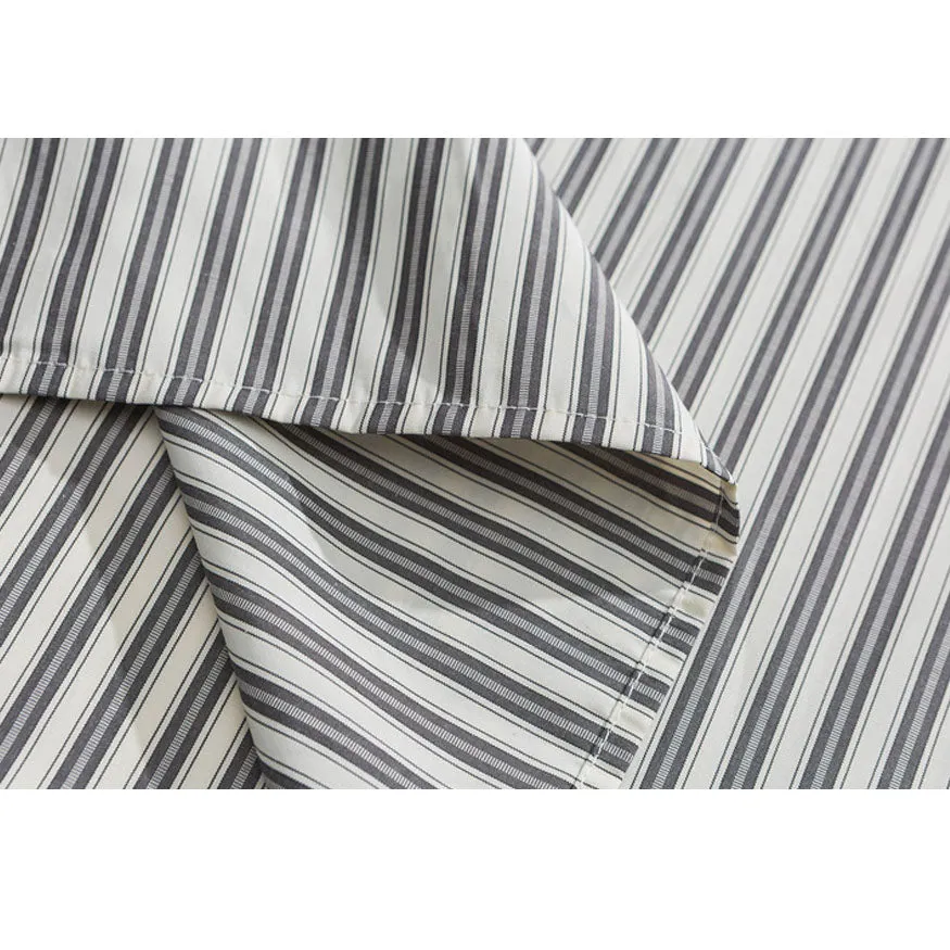 Striped Patch Pocket Shirts