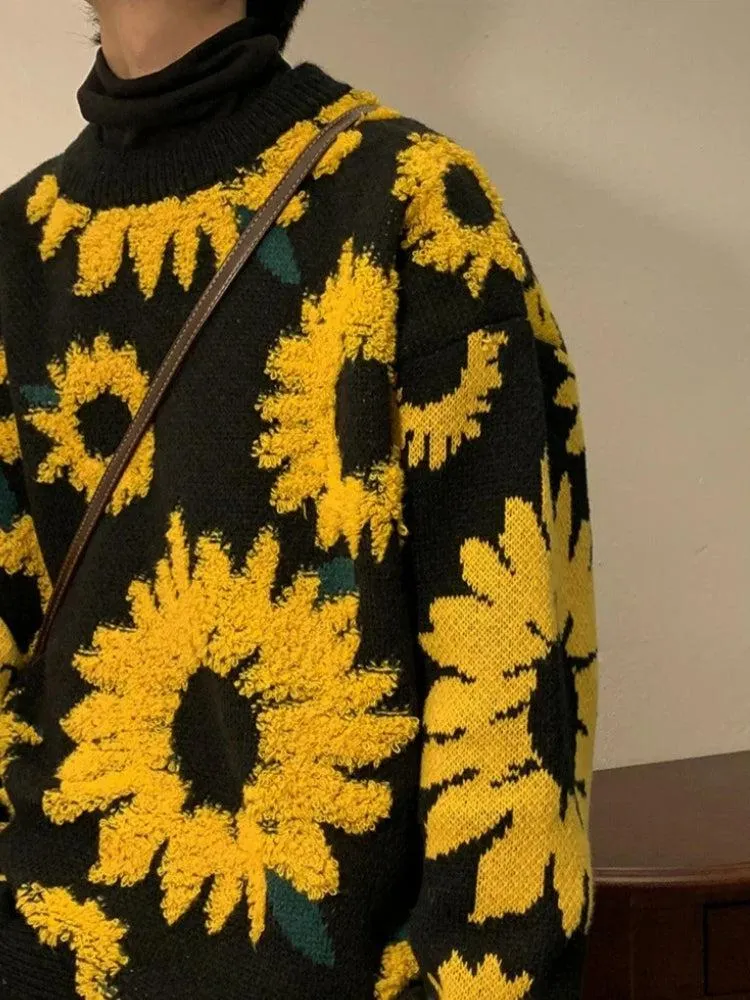 Sunflower Knitted Sweater