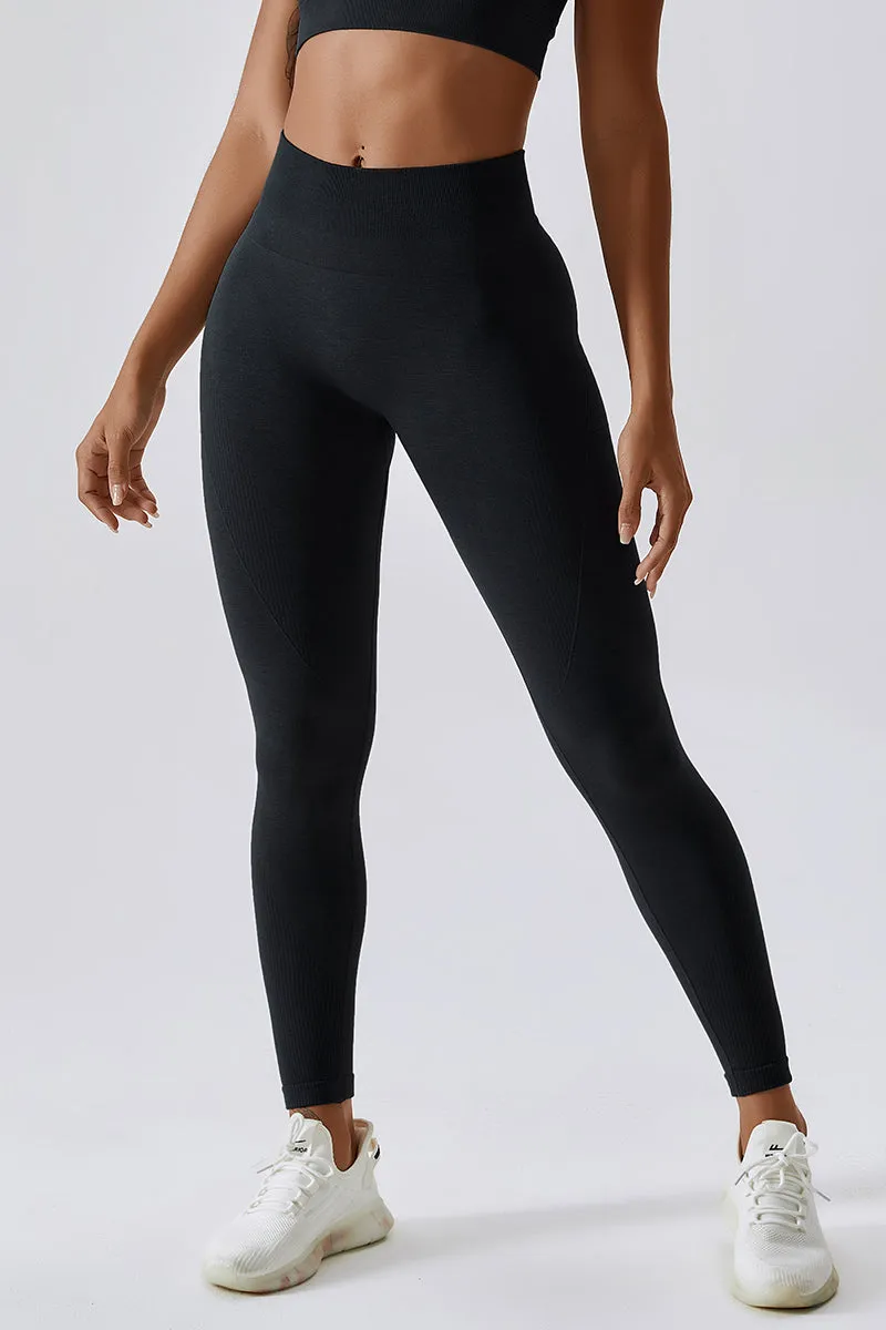 Textured Seamless Scrunch Leggings