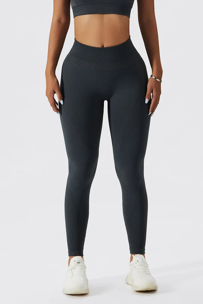 Textured Seamless Scrunch Leggings