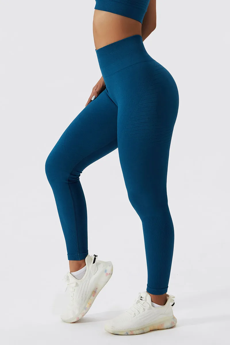 Textured Seamless Scrunch Leggings