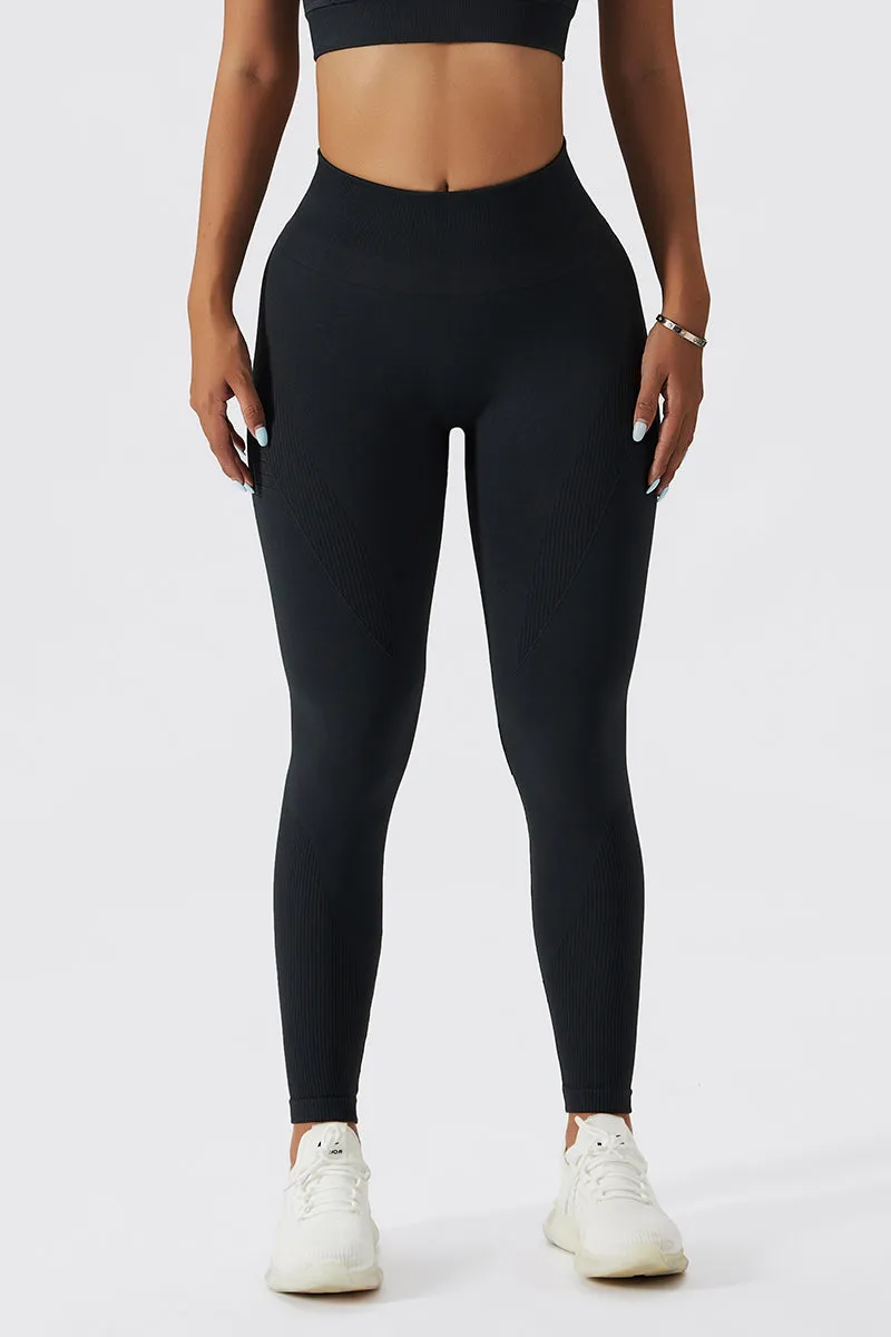 Textured Seamless Scrunch Leggings