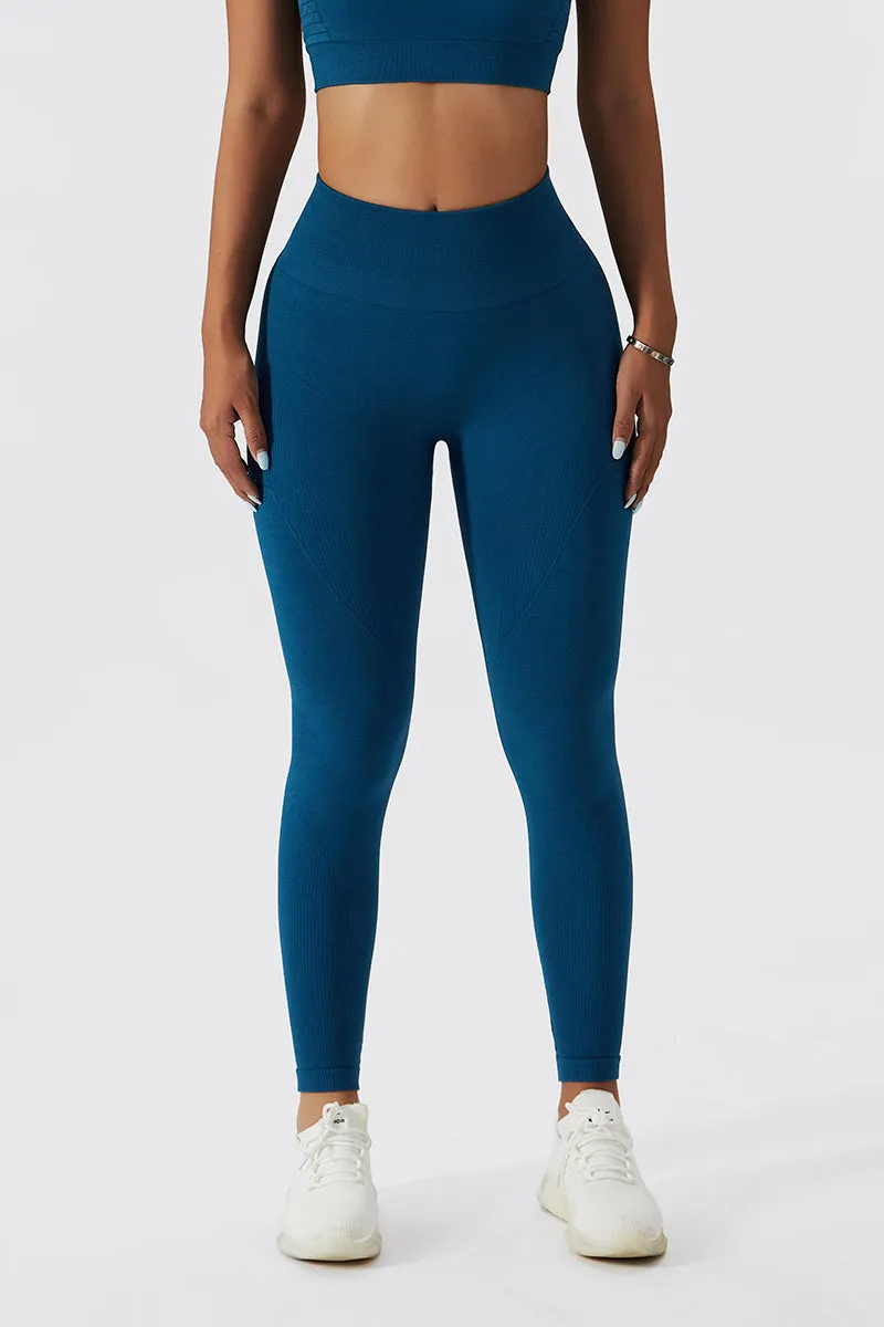 Textured Seamless Scrunch Leggings