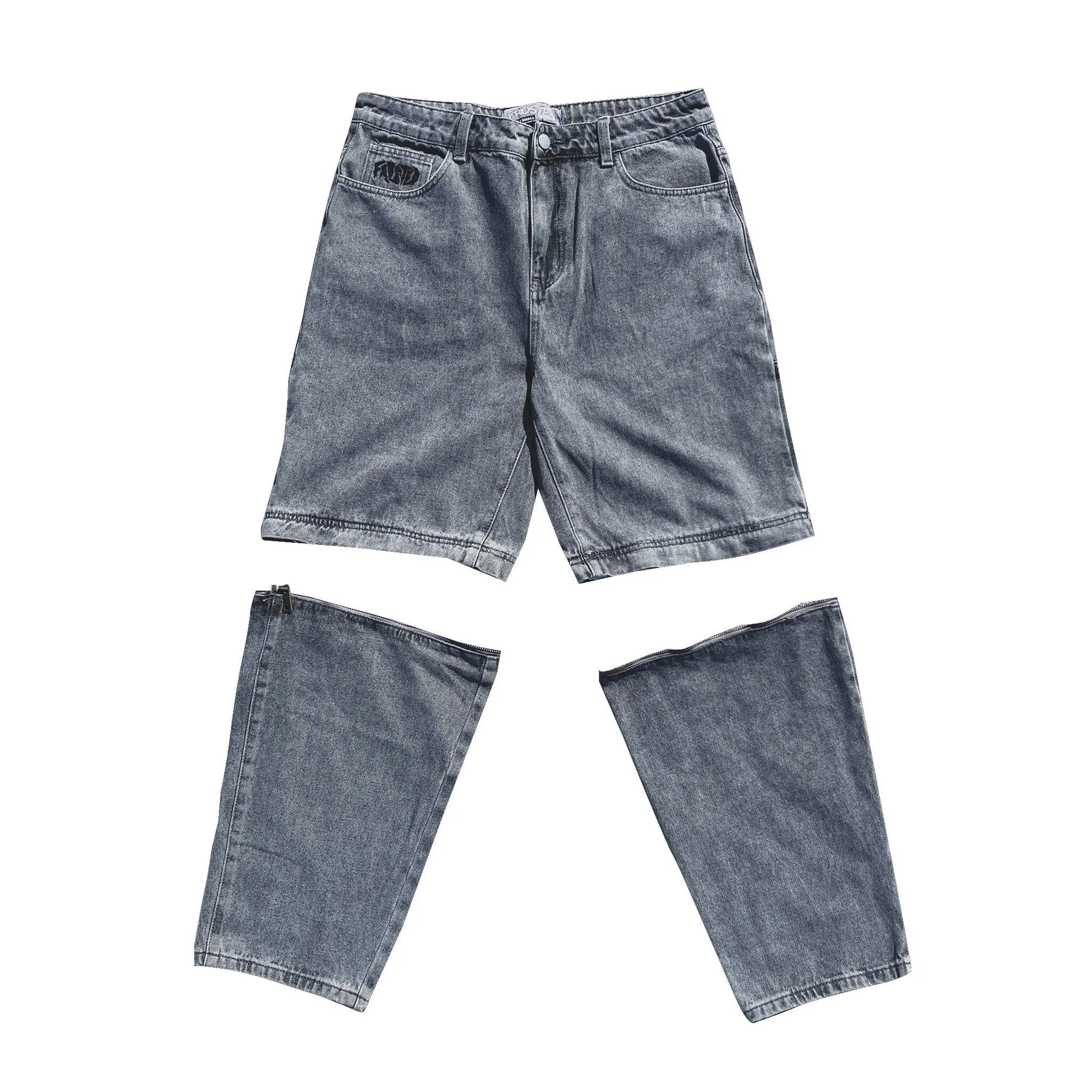 Transformer Jeans/Shorts - Grey