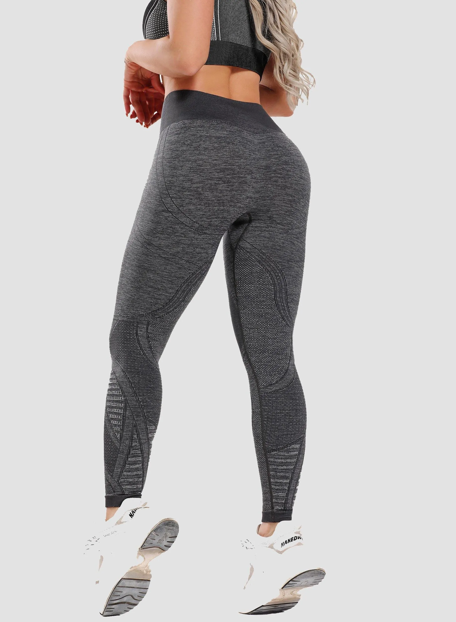 Women Breathable Seamless Sports Leggings