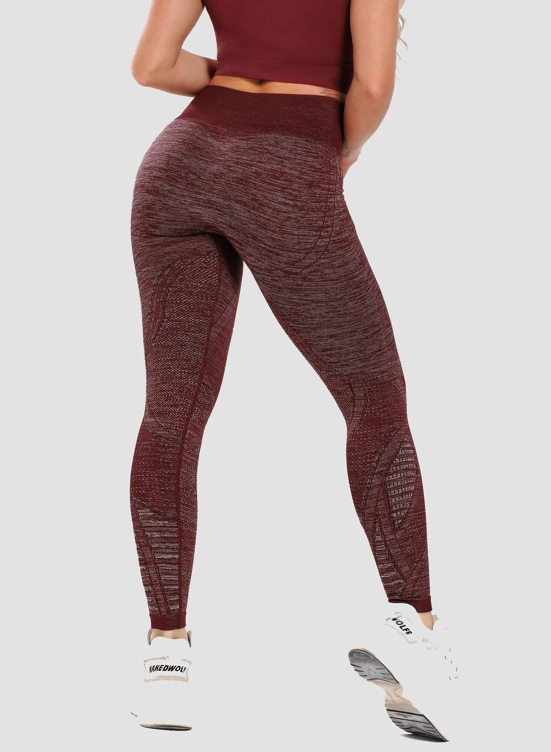 Women Breathable Seamless Sports Leggings