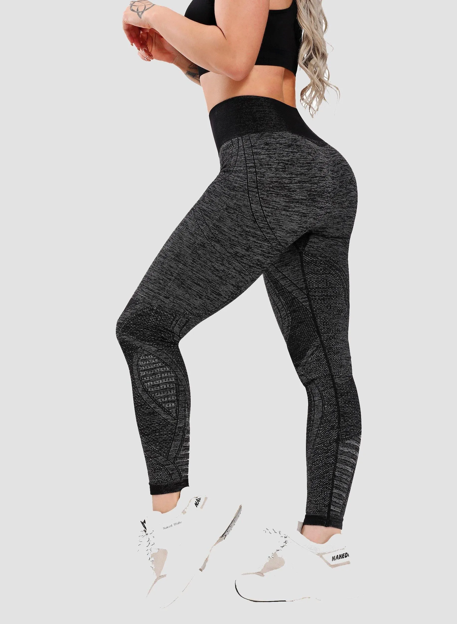 Women Breathable Seamless Sports Leggings