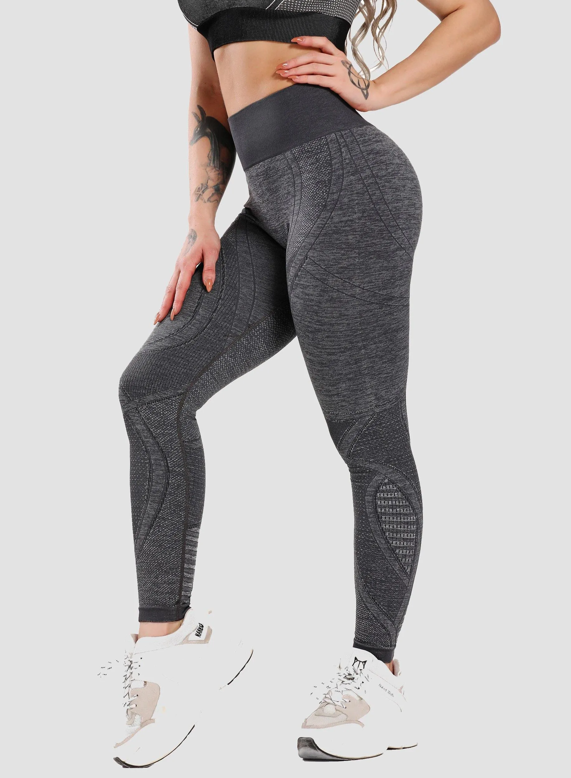 Women Breathable Seamless Sports Leggings