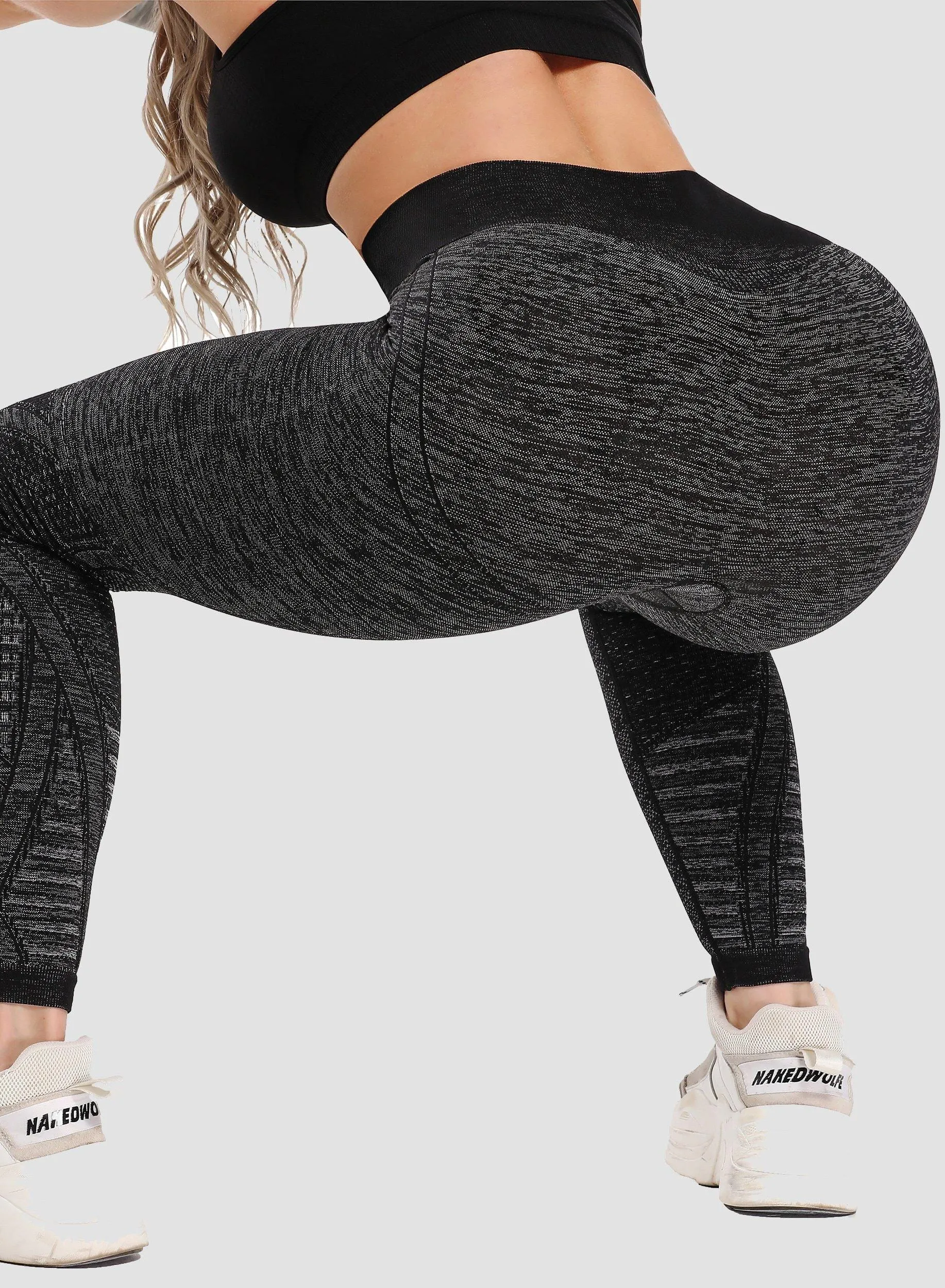 Women Breathable Seamless Sports Leggings