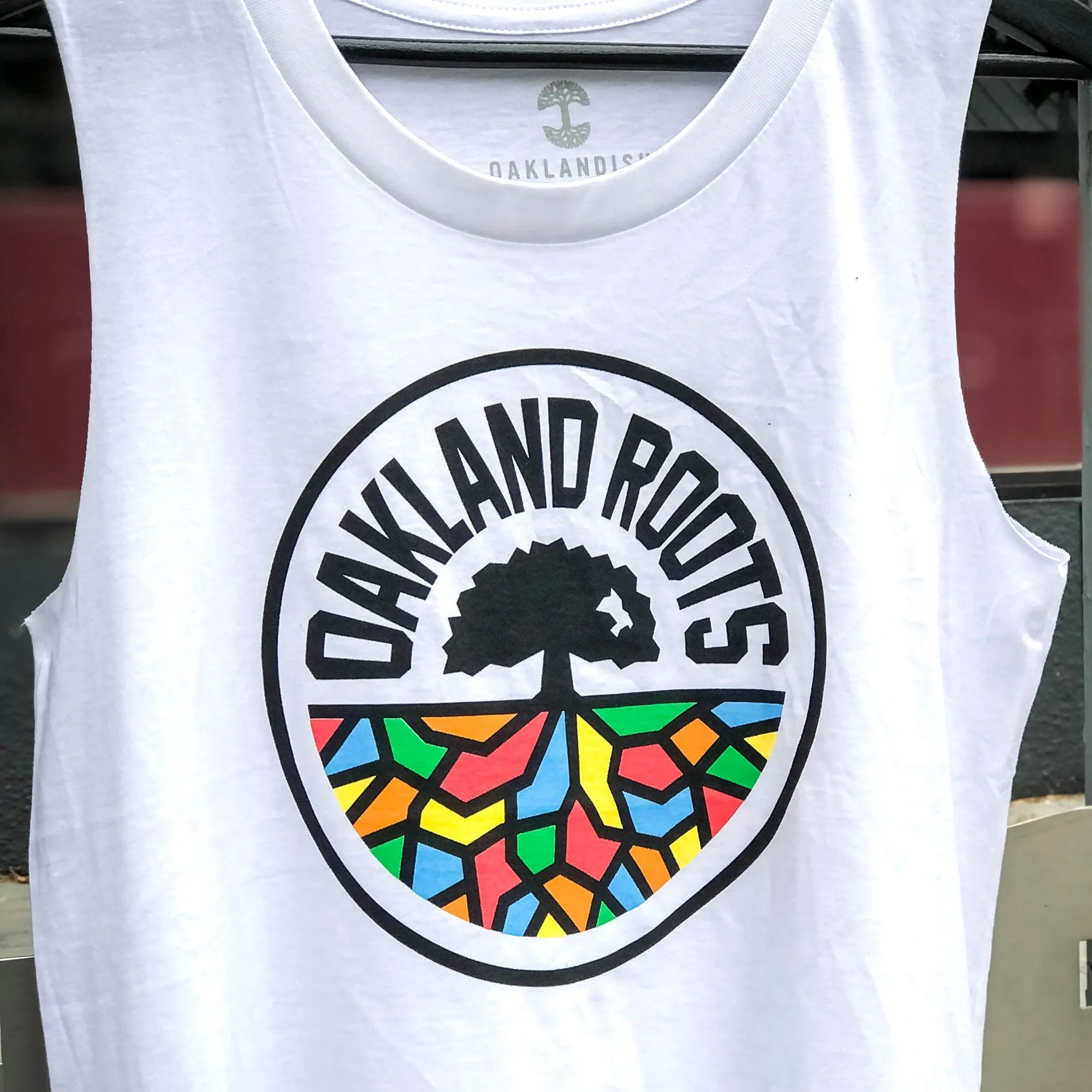 Women's Oakland Roots SC Logo Tank