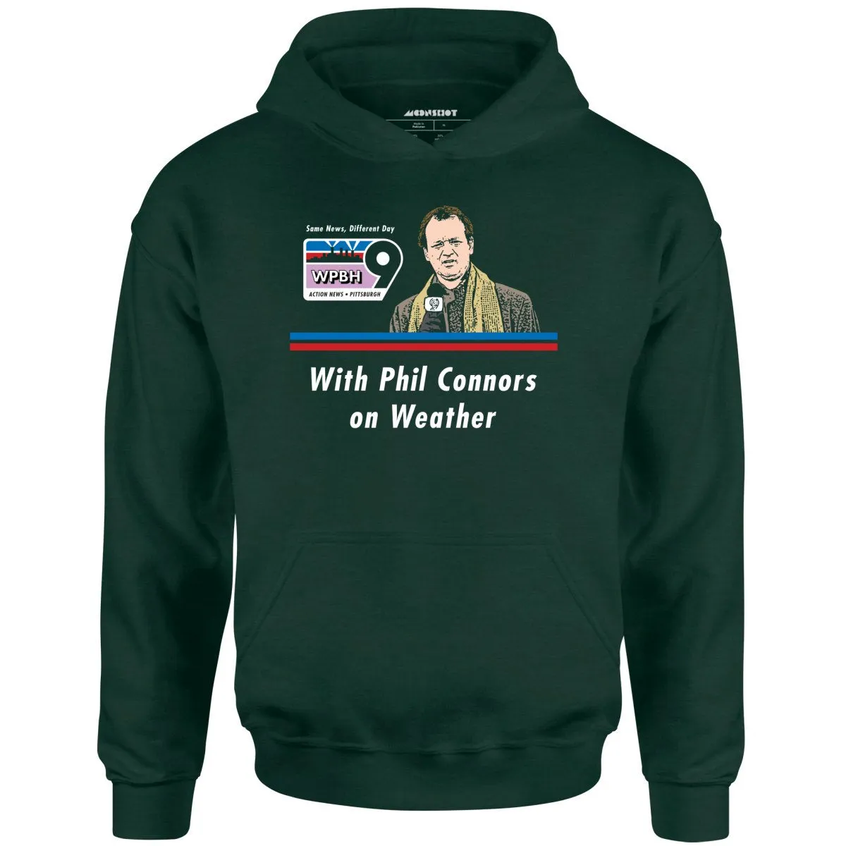 WPBH News with Phil Connors - Groundhog Day - Unisex Hoodie