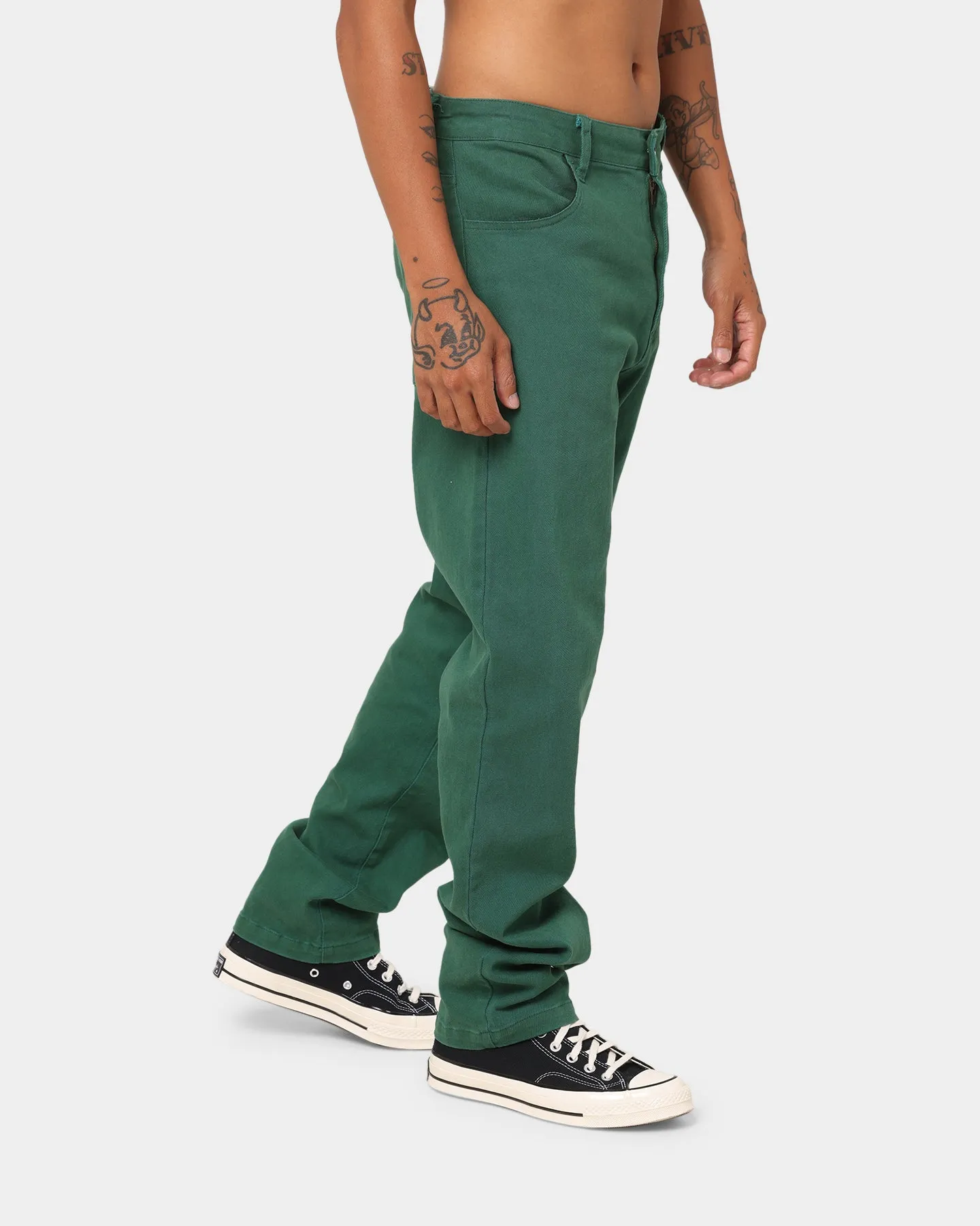 XXIII Beckett Baggy Jeans Green